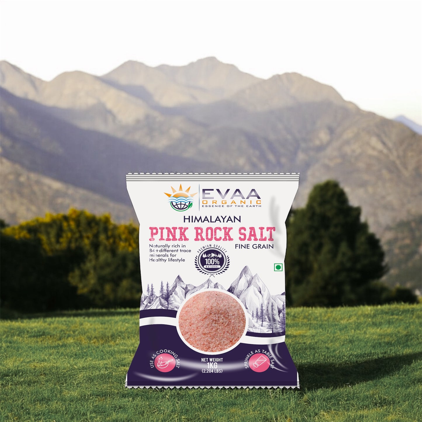 Himalayan Pink Rock Salt 1000 GM