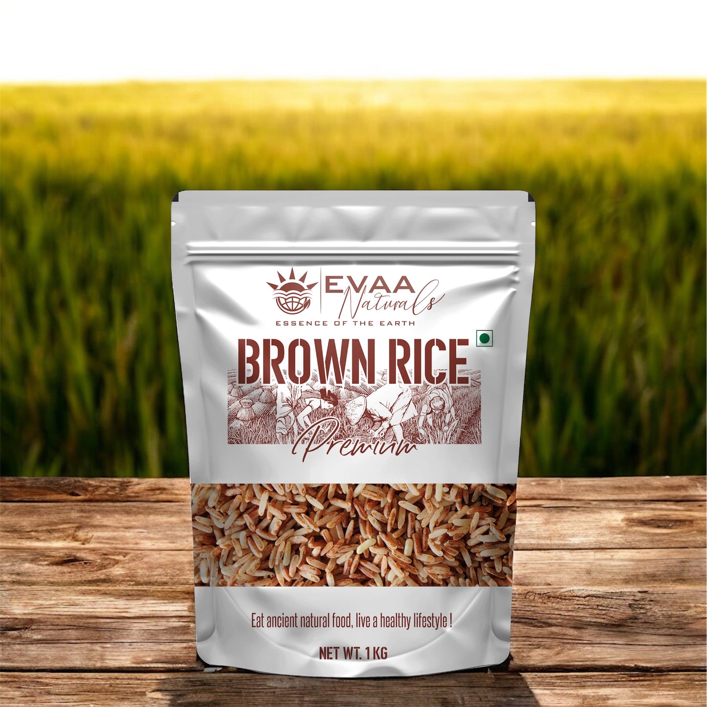Brown Rice 1000 GM