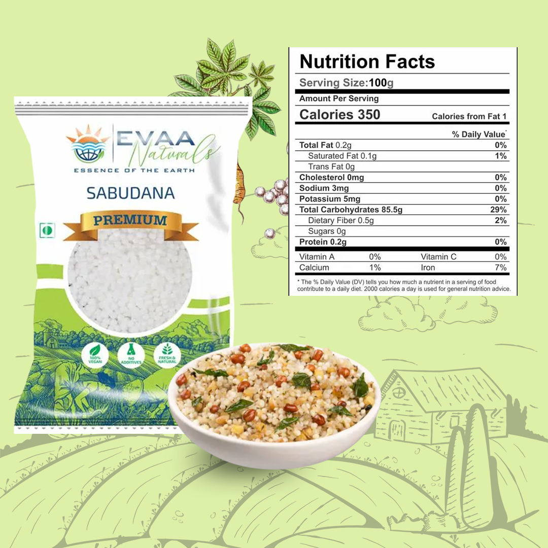 Sabudana - Evaa Naturals