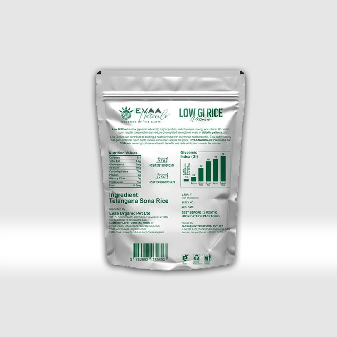 Low GI Rice - Evaa Naturals