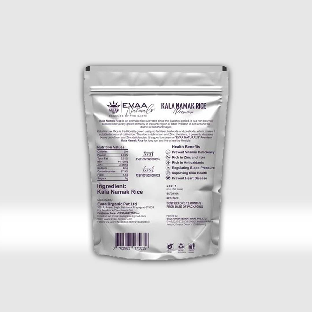 Kala Namak Rice - Evaa Naturals