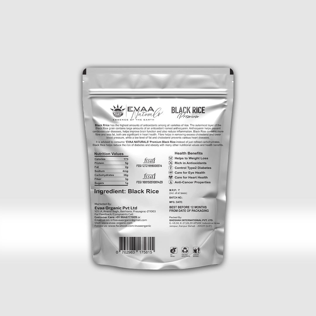 Black Rice - Evaa Naturals