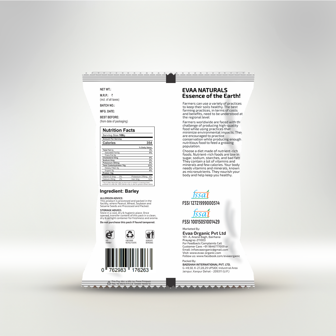 Barley Dalia - Evaa Naturals