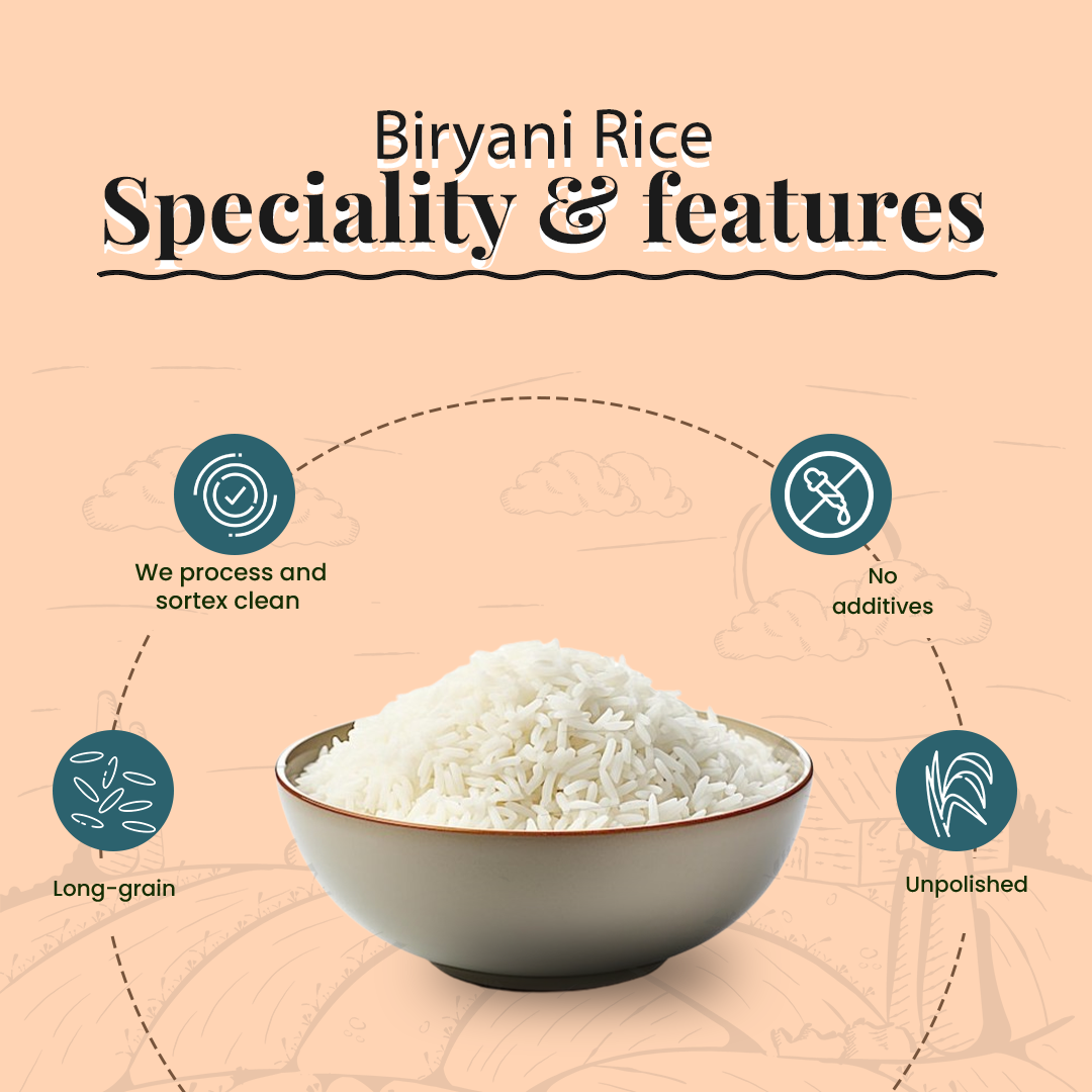 Biryani Rice - Evaa Naturals