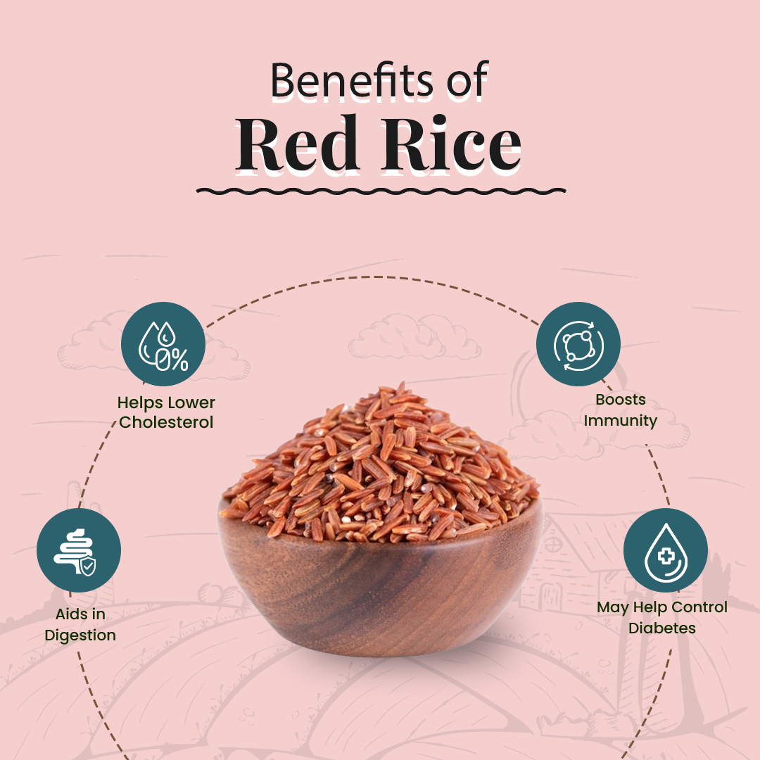 Red Rice - Evaa Naturals