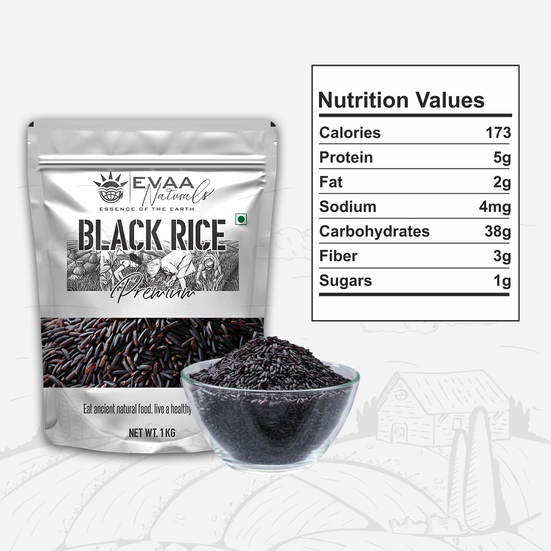Black Rice - Evaa Naturals