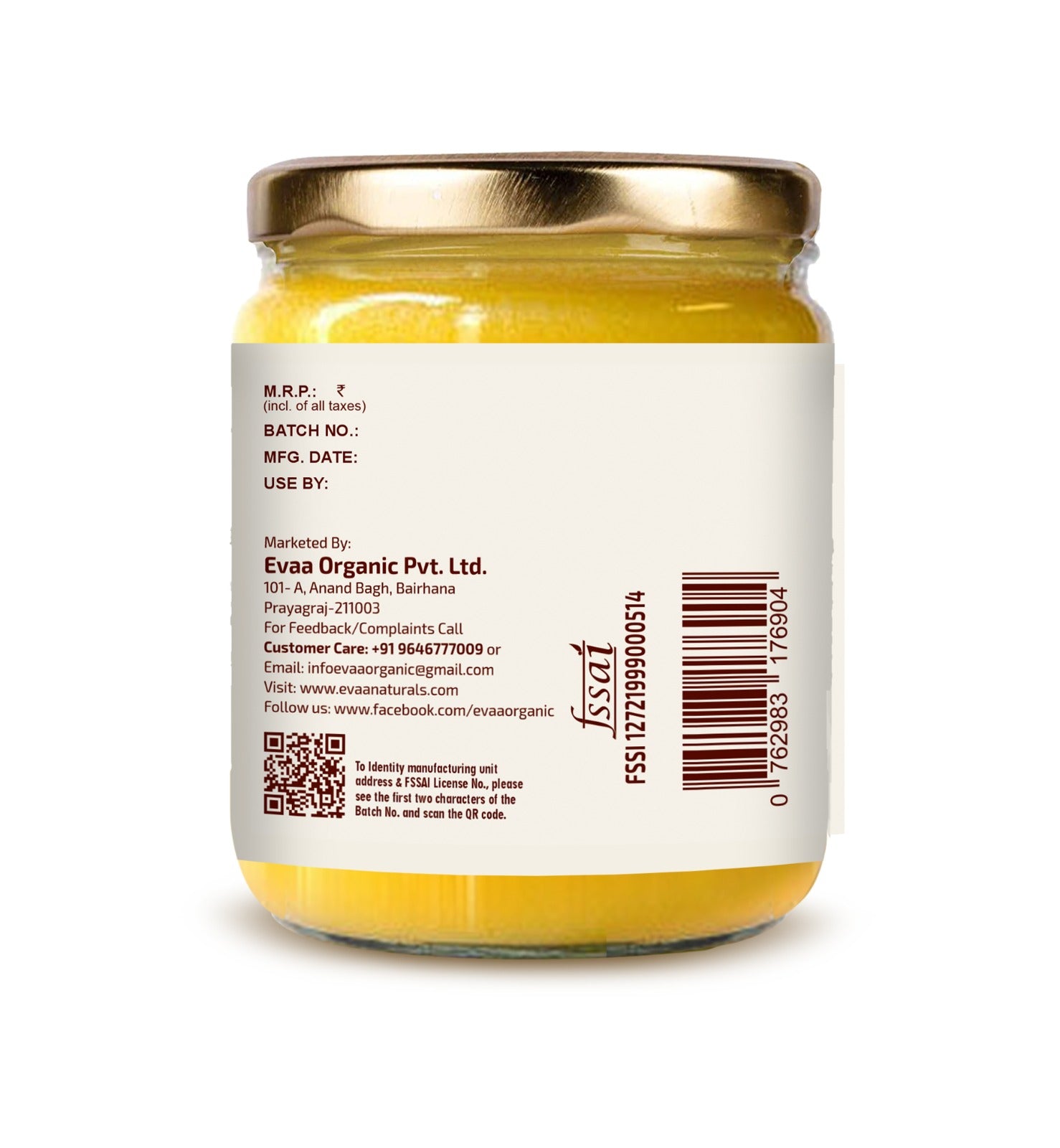 Premium Cow Ghee 500 ML