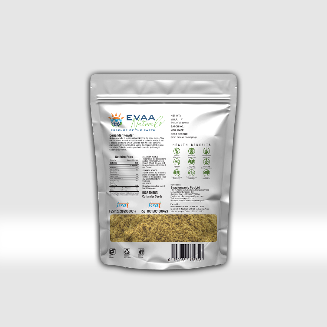 Coriander Powder - Evaa Naturals