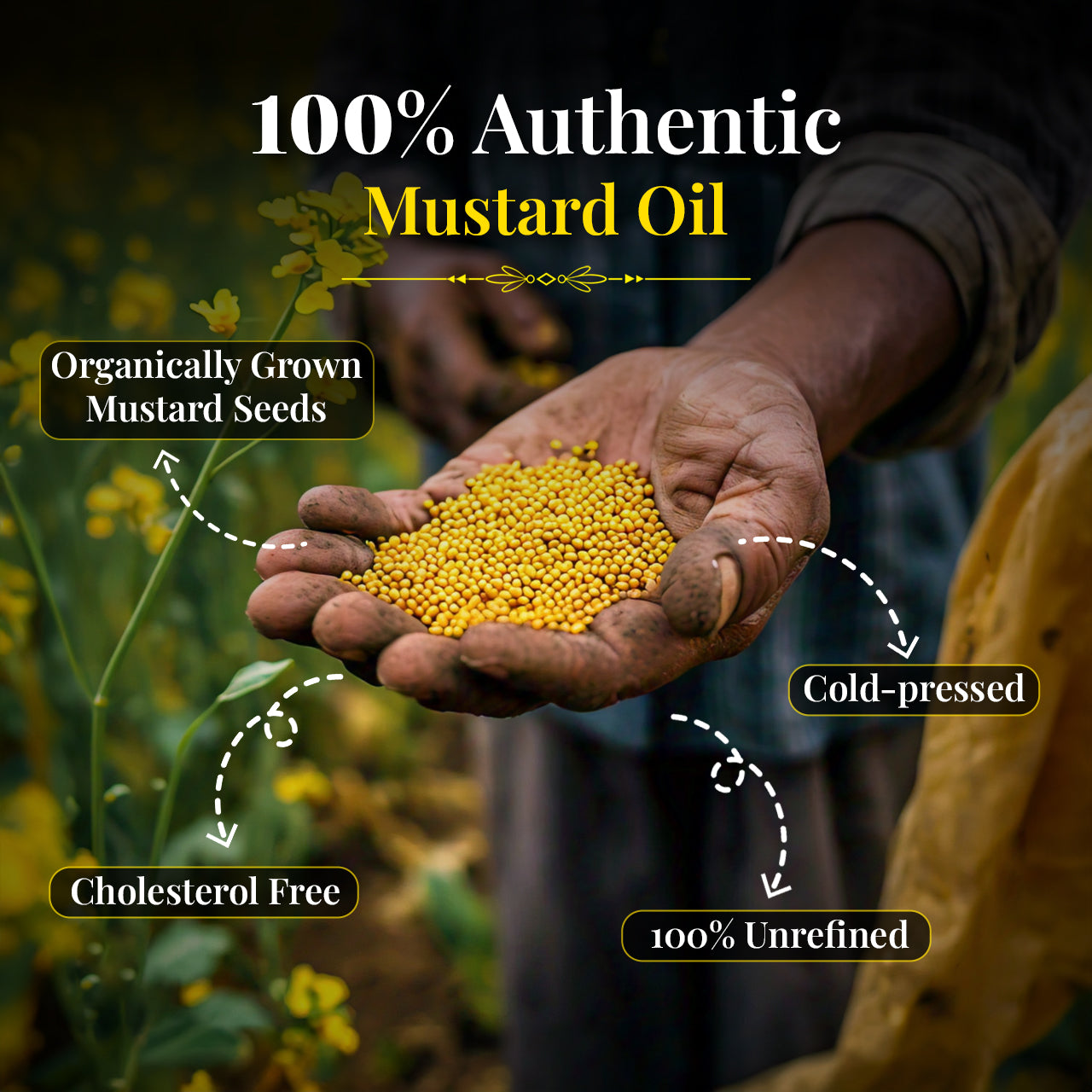 Mustard Oil - Evaa Naturals