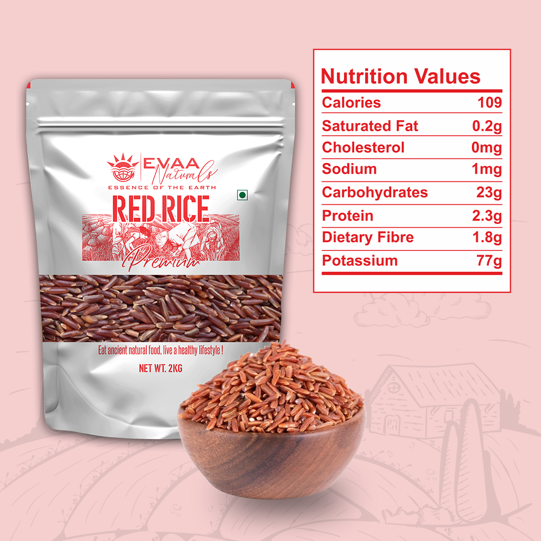 Red Rice - Evaa Naturals