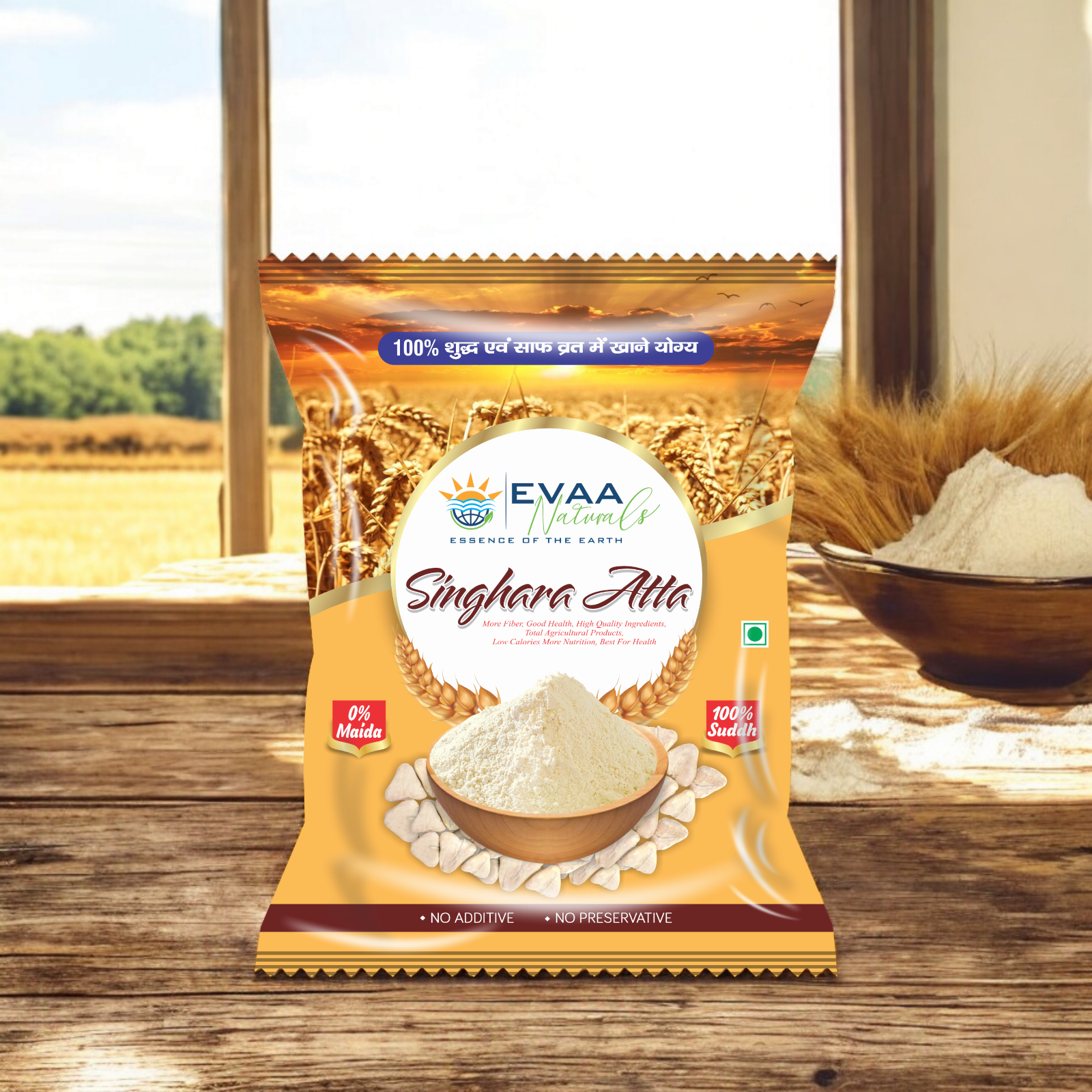 Singhara Atta - Evaa Naturals