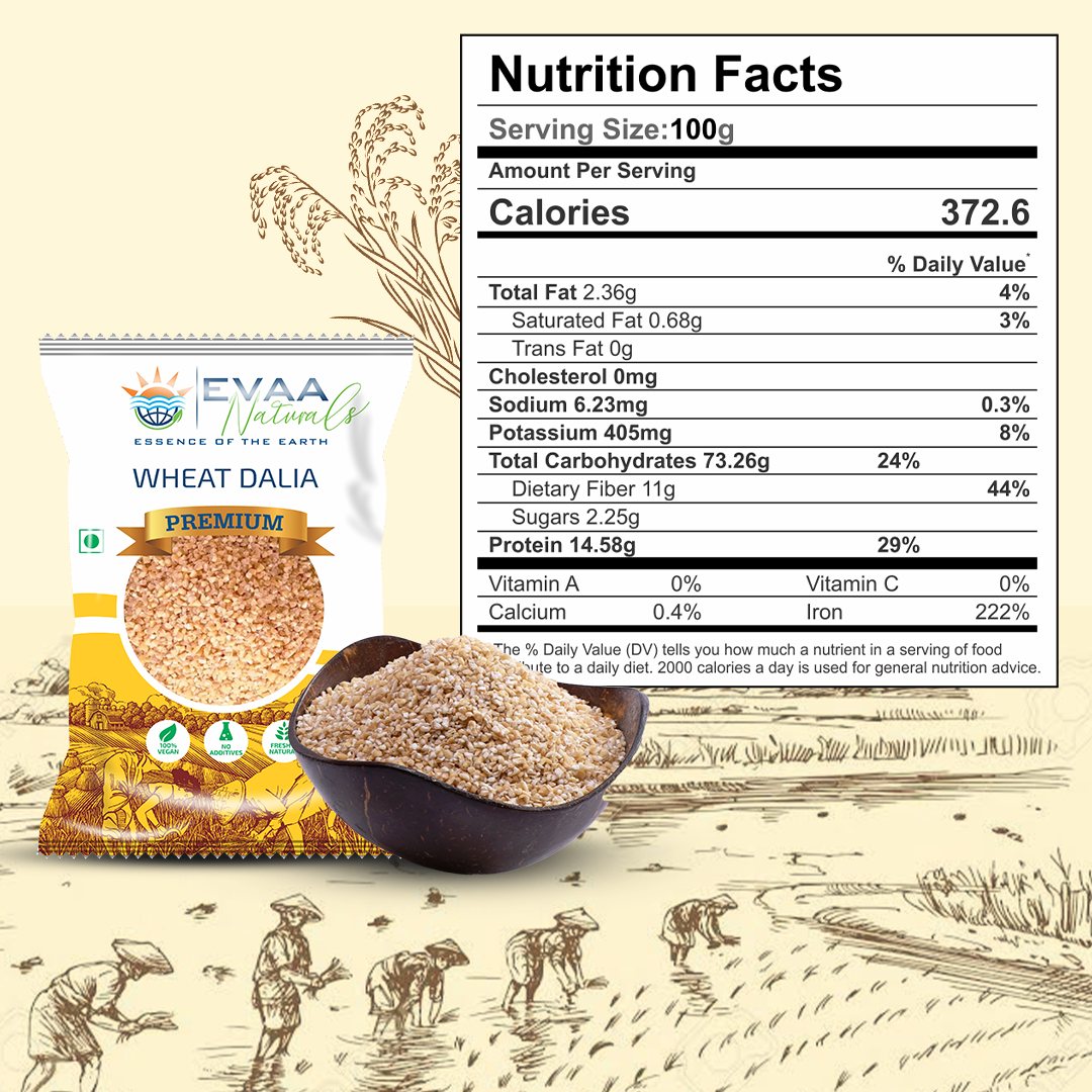 Wheat Dalia - Evaa Naturals